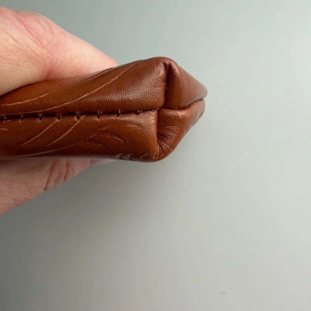 Patricia Nash Leather Borse Coin Purse in Florence Tan